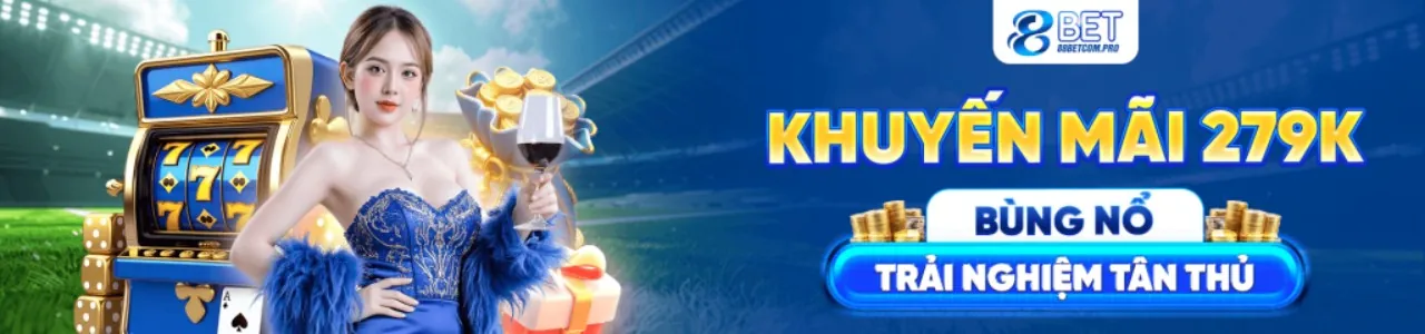 Sân vận động lớn với màn hình hiển thị tỷ số trận đấu và logo qu88 win